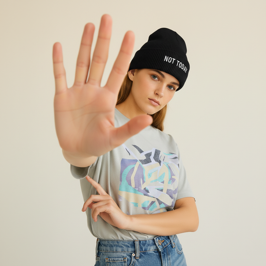 "Not Today" Beanie